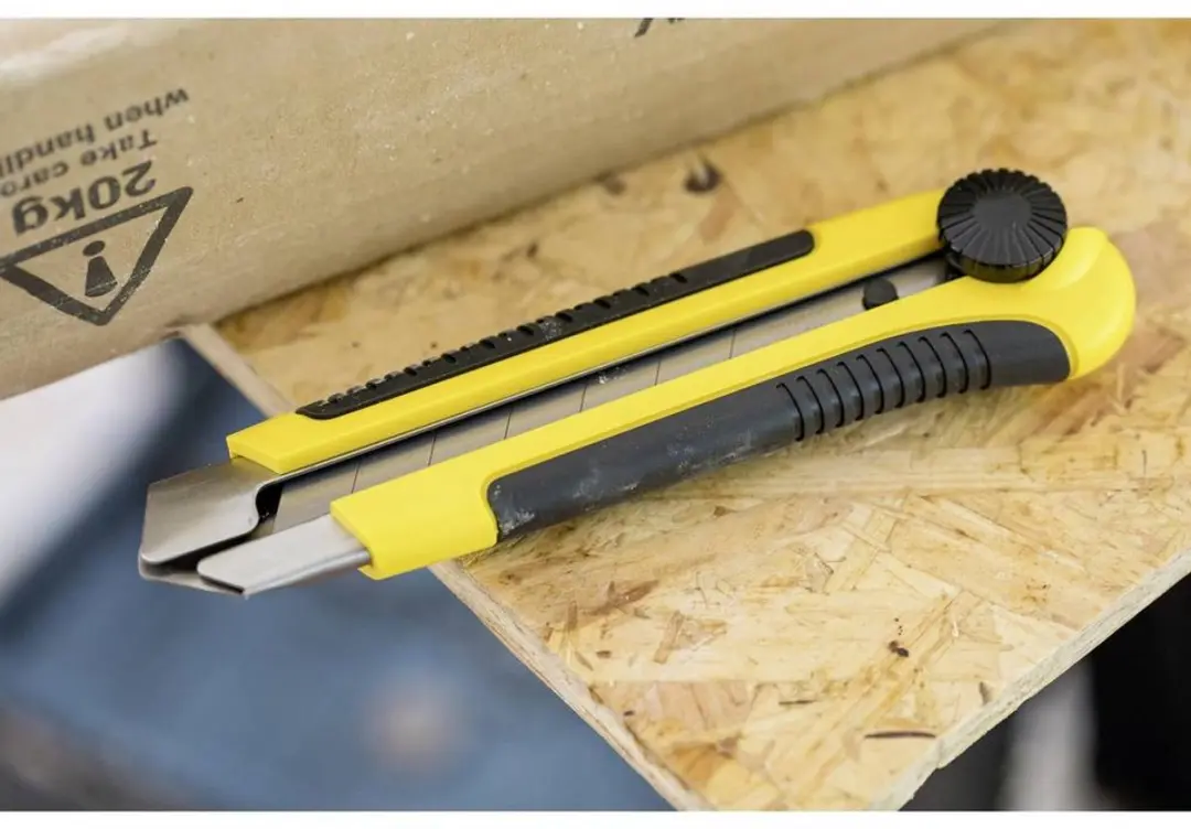 Stanley FatMax Afbreekmes Dynagrip 25mm - Zwart/Geel