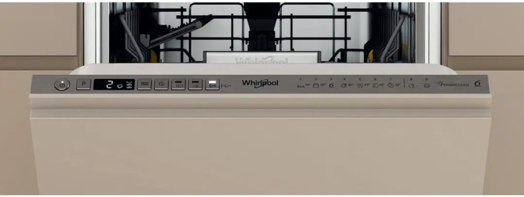 Whirlpool WH6IB10BS7LA0 Inbouwvaatwasser 10 Couverts - Roestvrijstaal - afbeelding 6 van 6