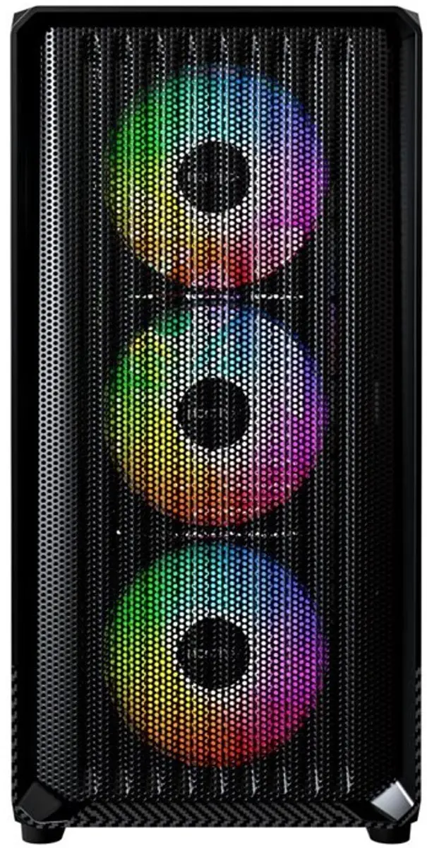 Montech X5M PC-Case - 4x 2.5" 2x 3.5" - Zwart