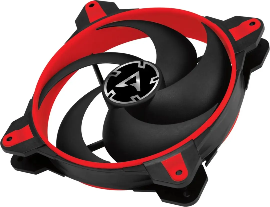Arctic BioniX P140 Ventilator 14cm - Zwart/Rood