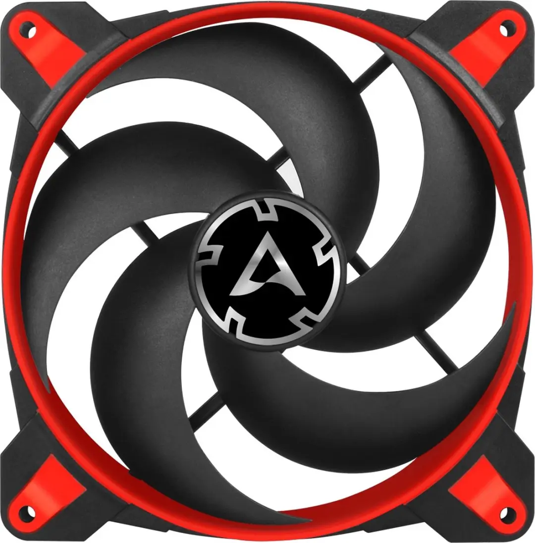 Arctic BioniX P140 Ventilator 14cm - Zwart/Rood