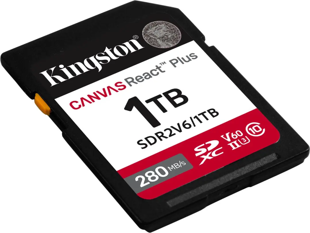Kingston Canvas React Plus SDR2V6/1TB Geheugenkaart 1TB