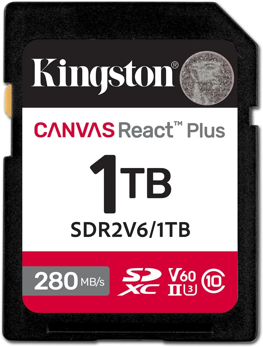 Kingston Canvas React Plus SDR2V6/1TB Geheugenkaart 1TB