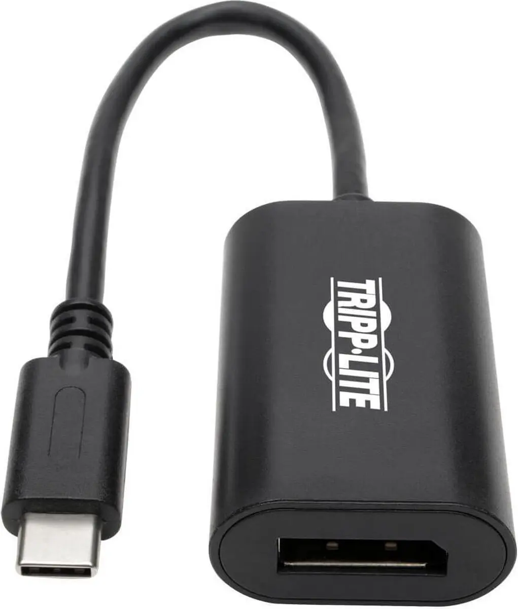 Tripp Lite U444-06N-DP4K6B USB-C naar DisplayPort Kabel - 15cm - Zwart