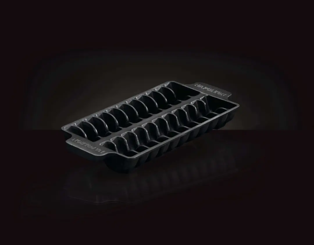Napoleon Le Creuset Gietijzeren Garnalen Tray - Zwart