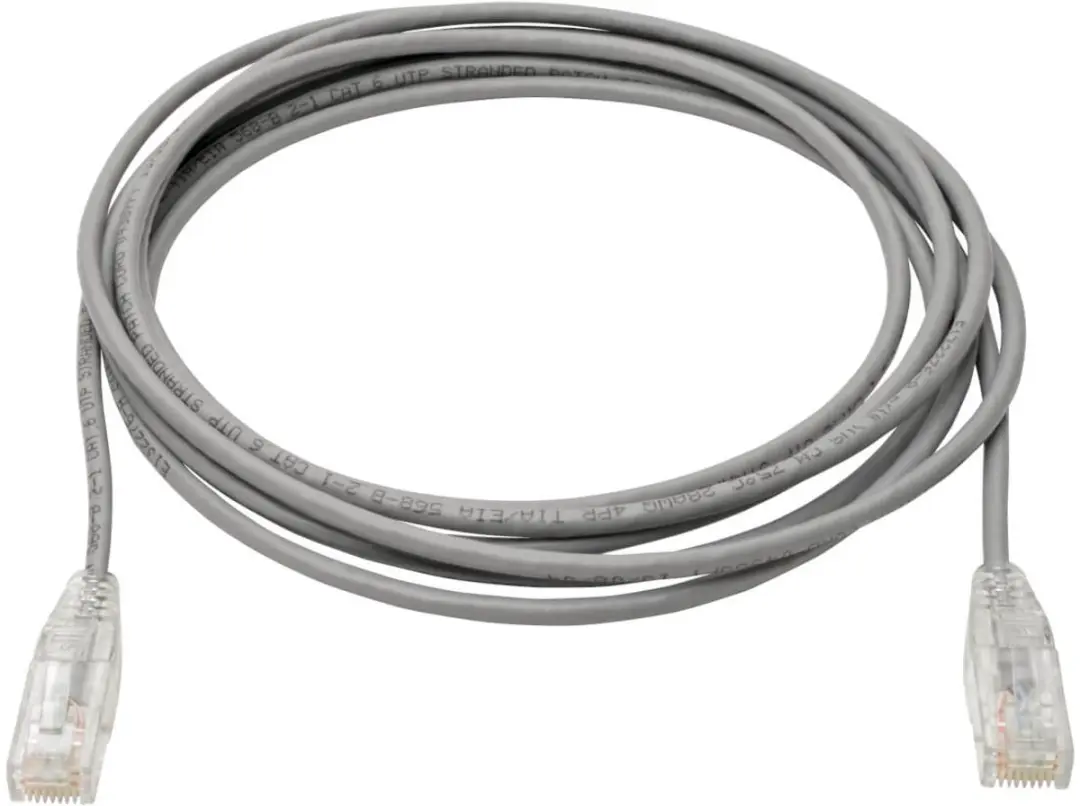 Tripp Lite N201-S15-GY Netwerkkabel Cat6 4,6m - Grijs