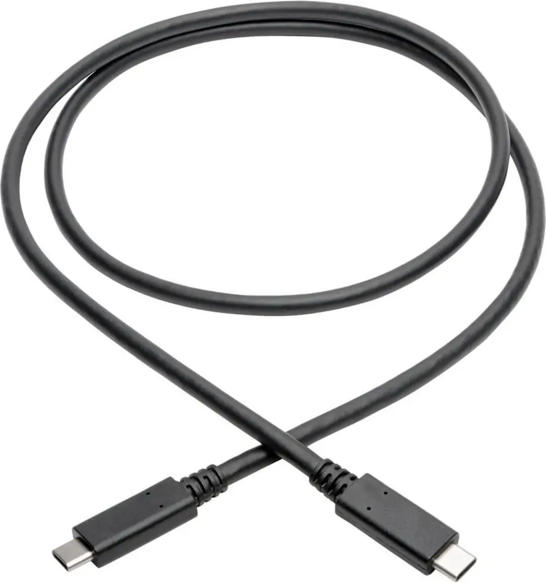 Tripp Lite U420-003-G2-5A USB-C Kabel 3ft - 10Gbps - 5A - Zwart
