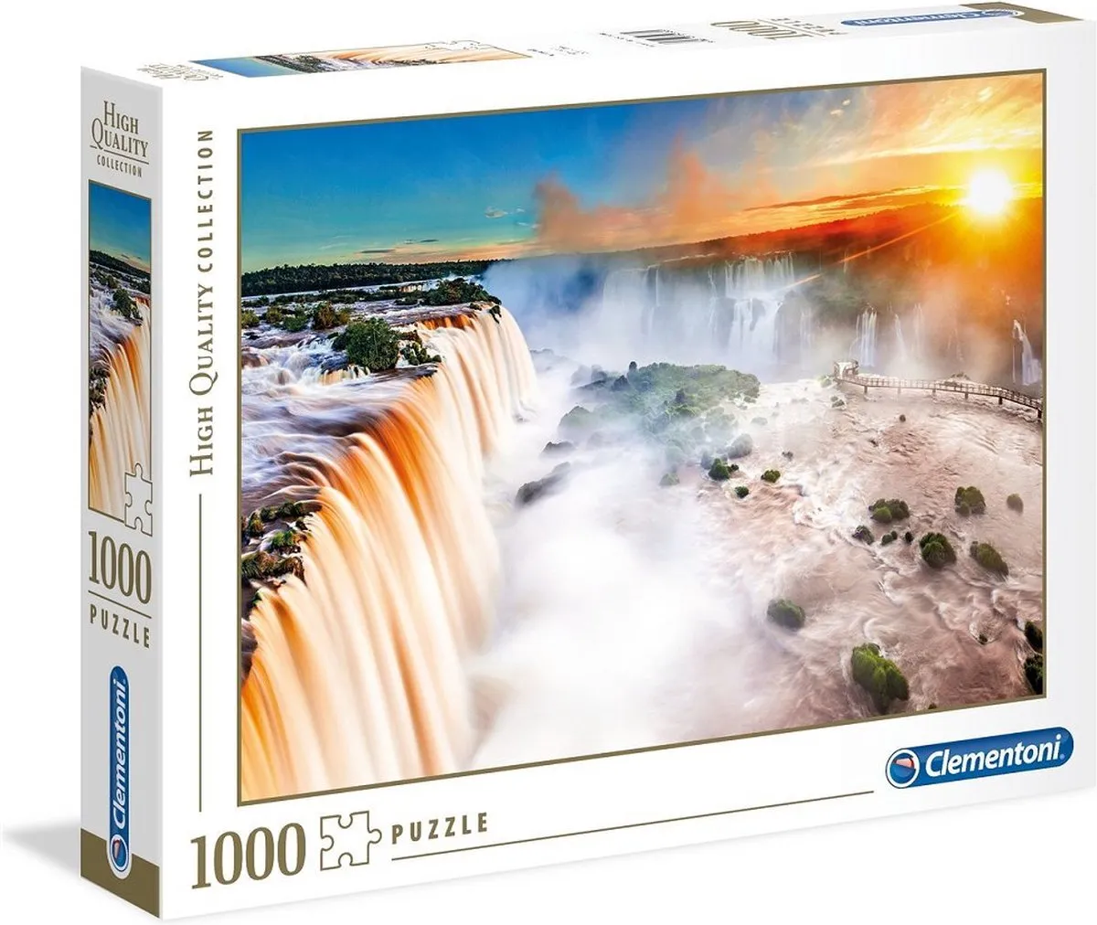 Clementoni Waterval Puzzel 1000 Stuks - Multicolor
