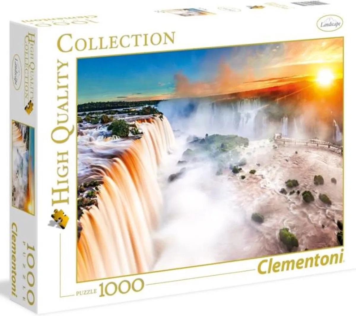Clementoni Waterval Puzzel 1000 Stuks - Multicolor