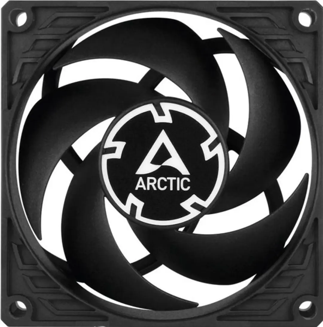 Arctic P8 Max ACFAN00286A Ventilator 80mm - 40 cfm - Zwart