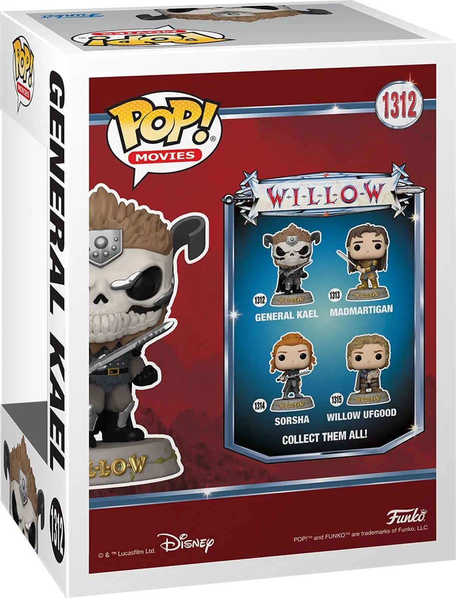 Funko POP! Movies Willow General Kael 65765 Verzamelfiguur - 9cm - Multicolor