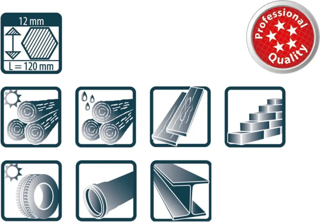 Pica 590/44 Markeerkrijt Pro Geel - 12 Stuks