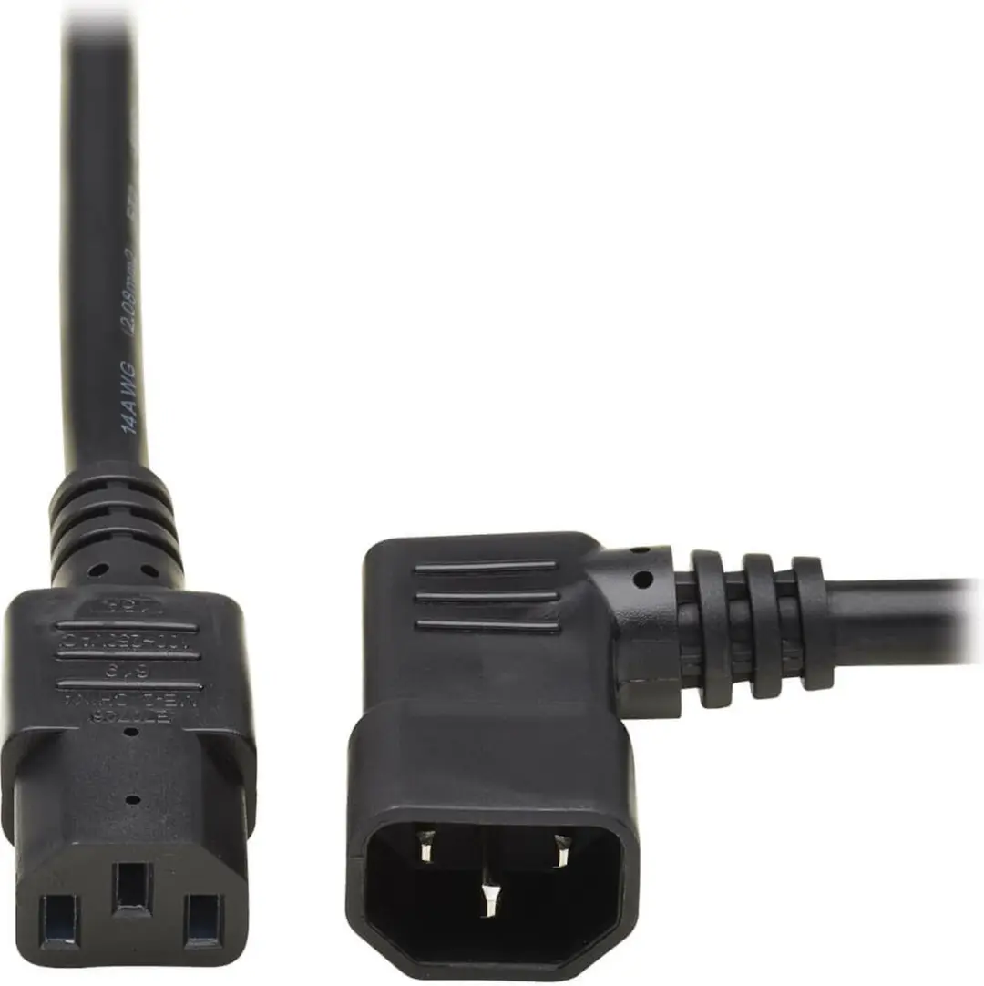 Tripp Lite P005-006-14RA Elektriciteitssnoer - 1,8m C13-C14 - Zwart