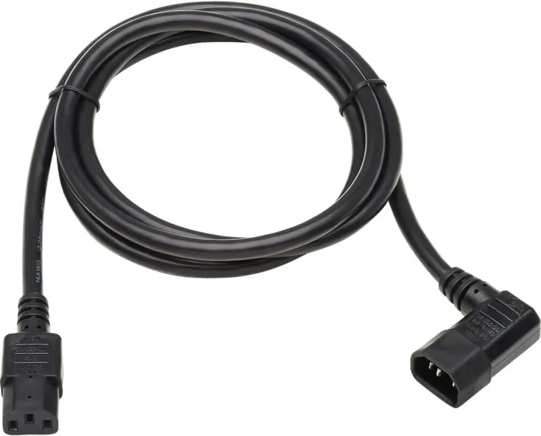 Tripp Lite P005-006-14RA Elektriciteitssnoer - 1,8m C13-C14 - Zwart