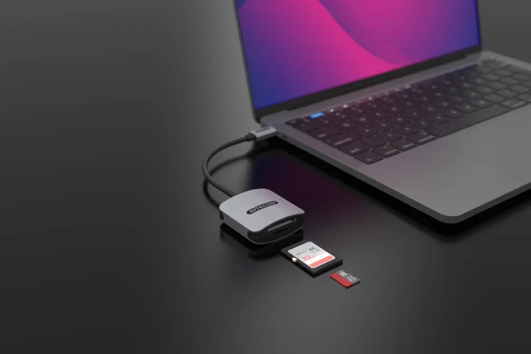 Sitecom MD-1008 USB-C Card Reader - Meerkleurig