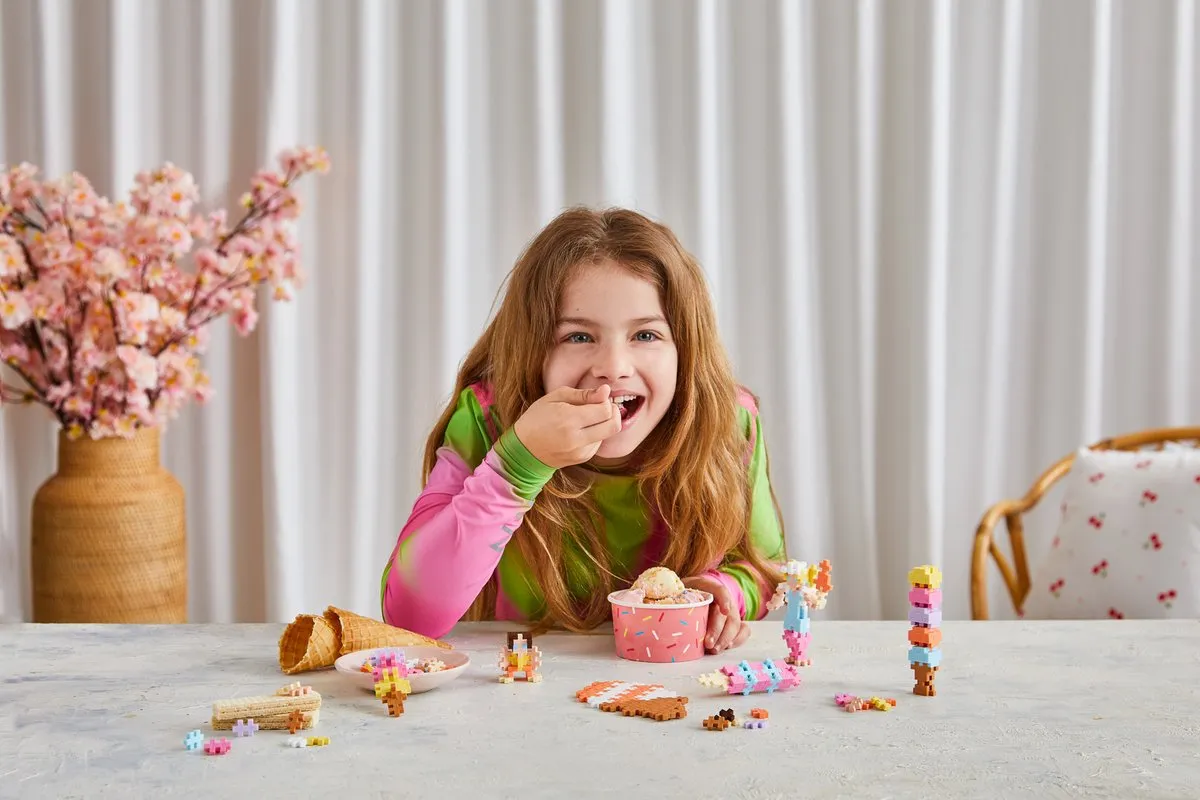 Plus-Plus Learn to Build Ice Cream Shop 4351 - 265 Stuks