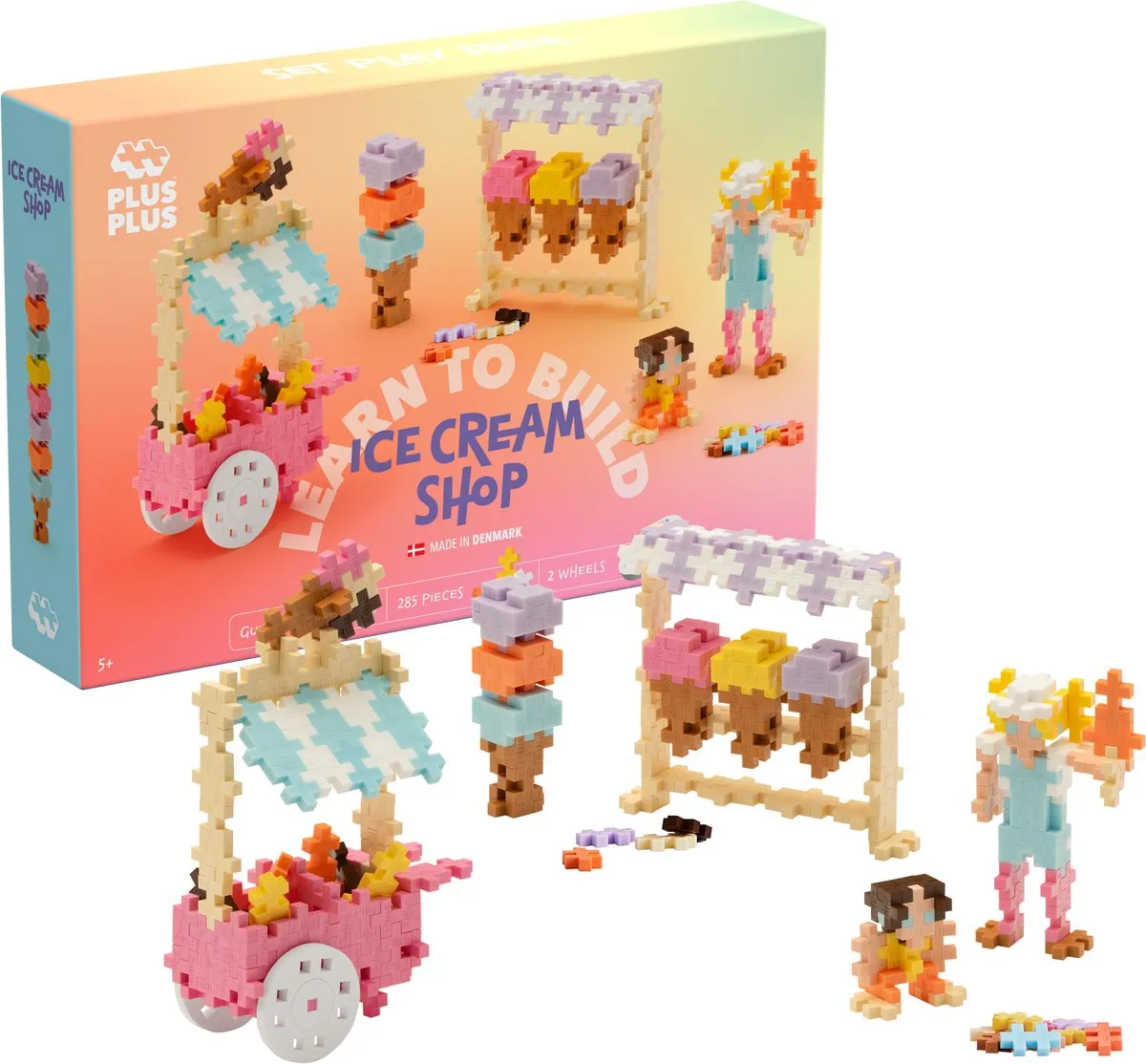 Plus-Plus Learn to Build Ice Cream Shop 4351