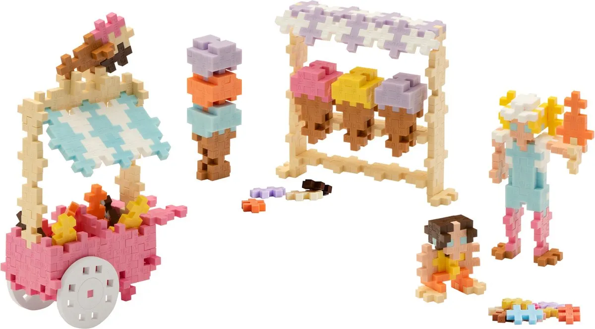 Plus-Plus Learn to Build Ice Cream Shop 4351 - 265 Stuks