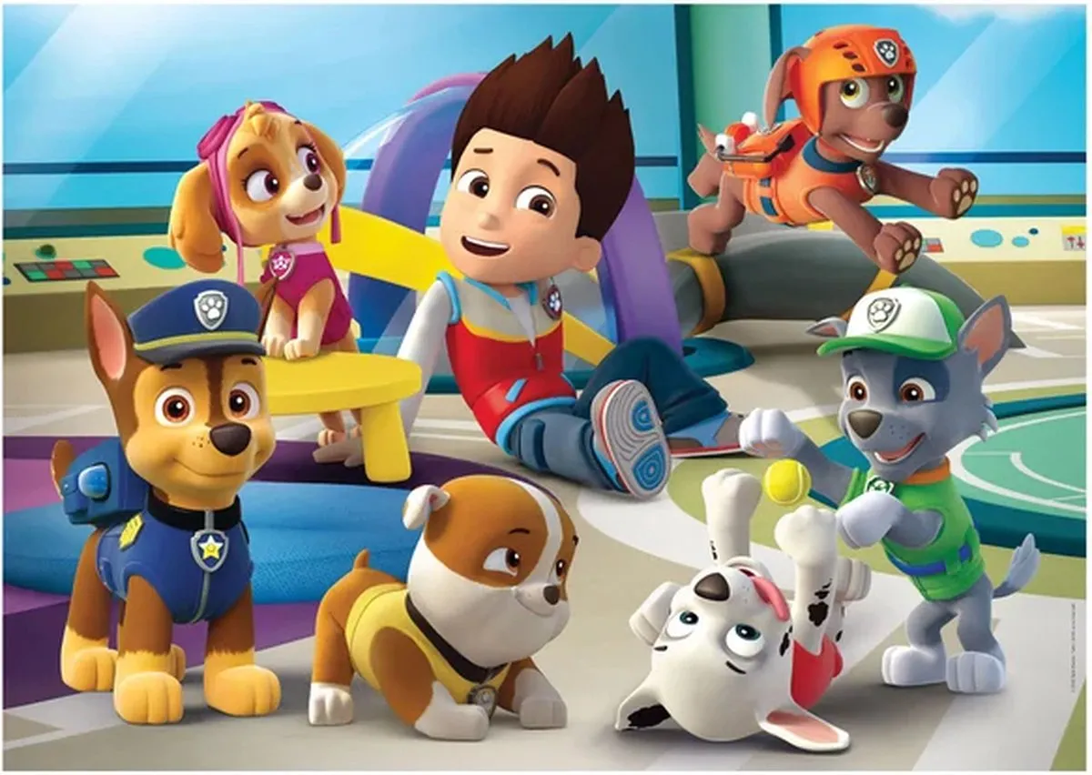 Clementoni Maxi Paw Patrol Puzzel 104 Stuks - Multicolor