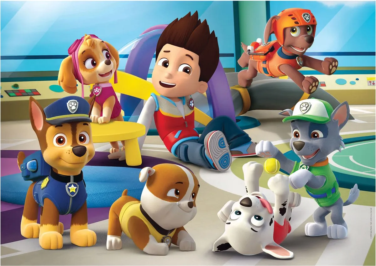 Clementoni Maxi Paw Patrol Puzzel 104 Stuks - Multicolor