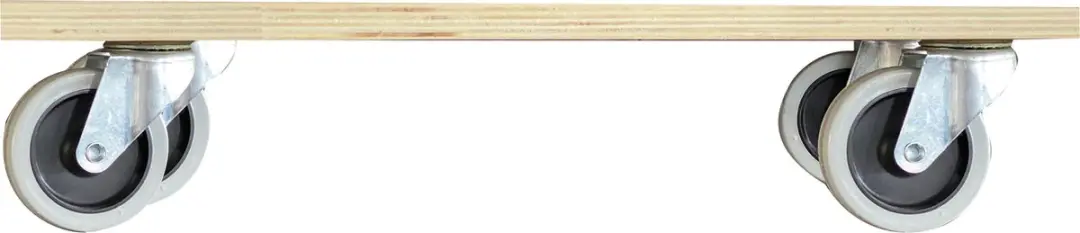 T4all Meubelhondje Transporthulp 200kg - 58x30cm - 4 Zwengwielen