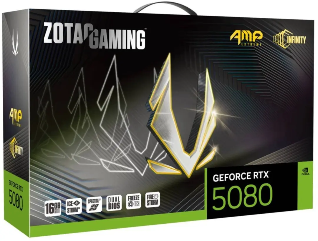 Zotac AMP Extreme INFINITY ZT-B50800B-10P Grafische Kaart 16GB GDDR7