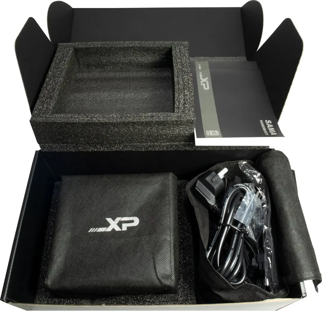 Inter-Tech SAMA XPH-1200A Voeding 1200W - Zwart