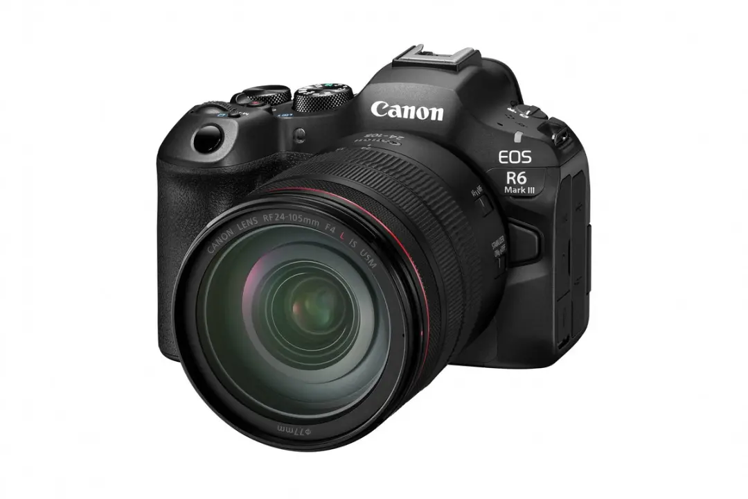 Canon EOS R6 Mark III RF 24-105mm F4 L IS USM - 32,5 MP - Zwart