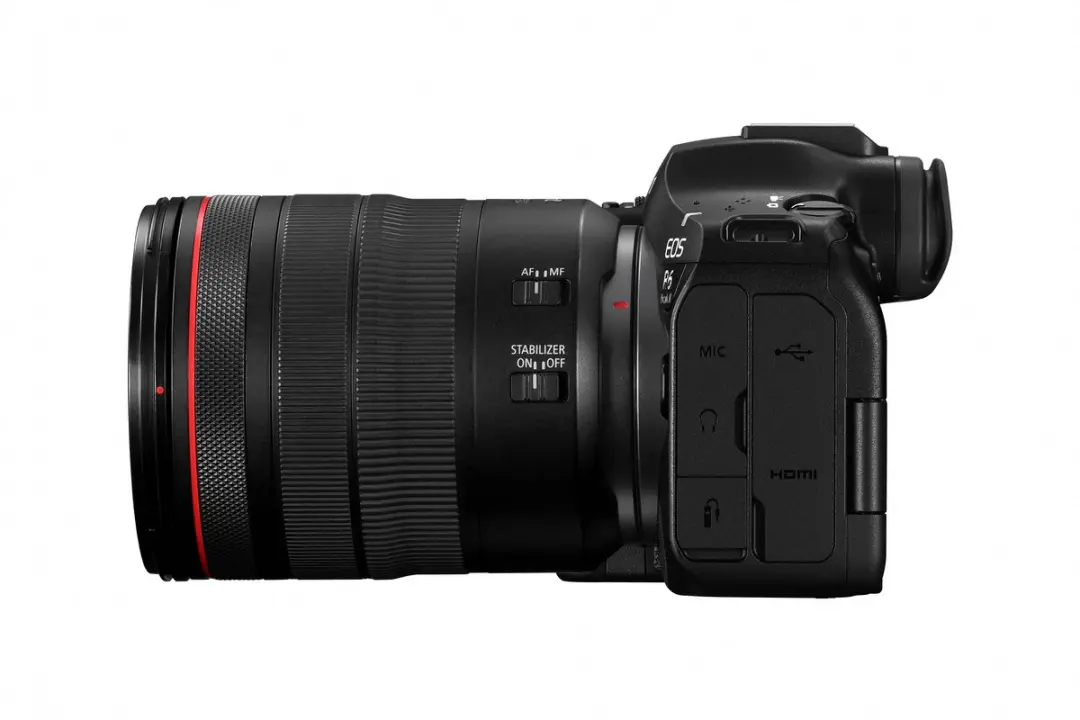 Canon EOS R6 Mark III RF 24-105mm F4 L IS USM - 32,5 MP - Zwart