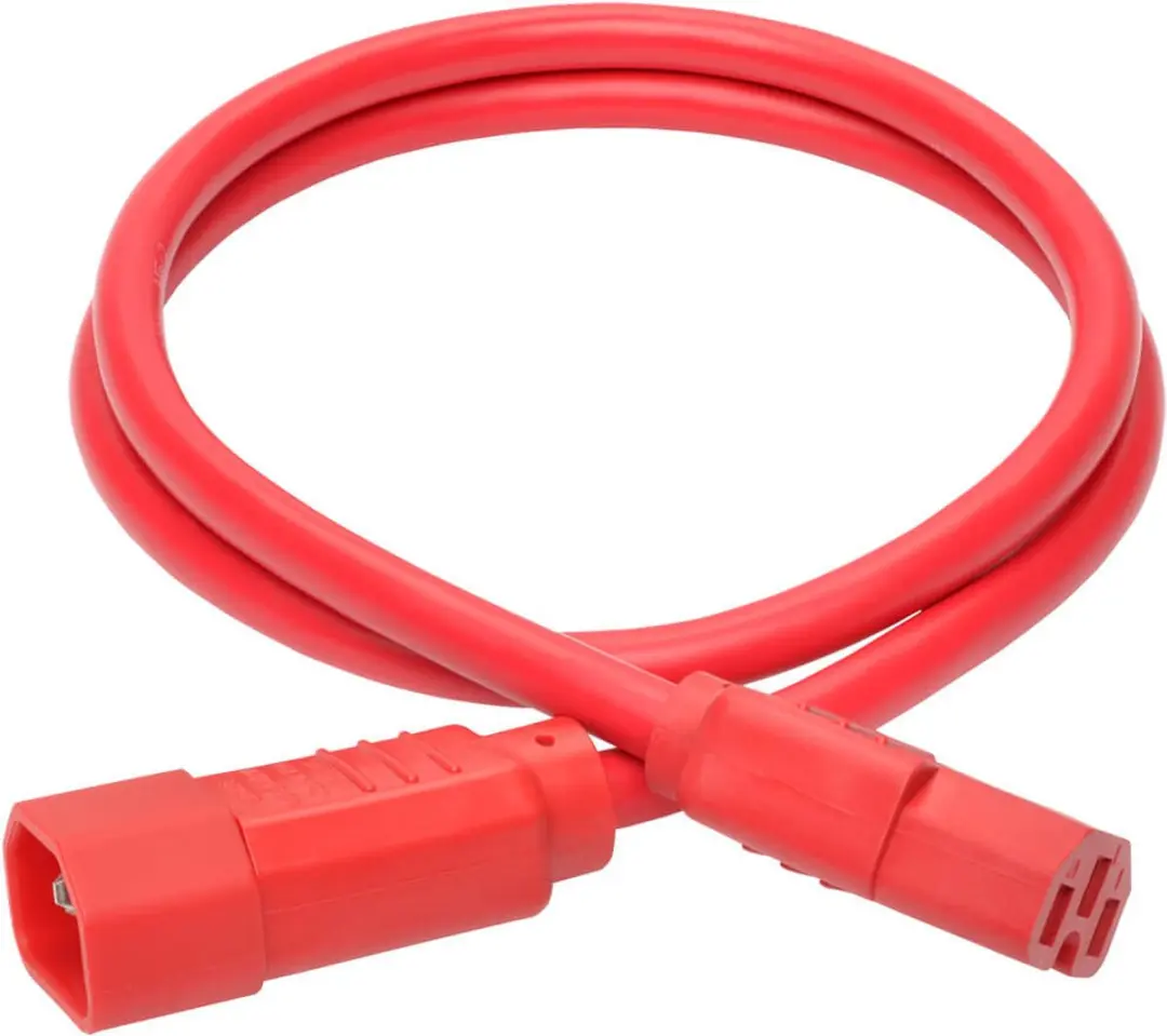 Tripp Lite P018-003-ARD Elektriciteitssnoer - Rood 0,9m