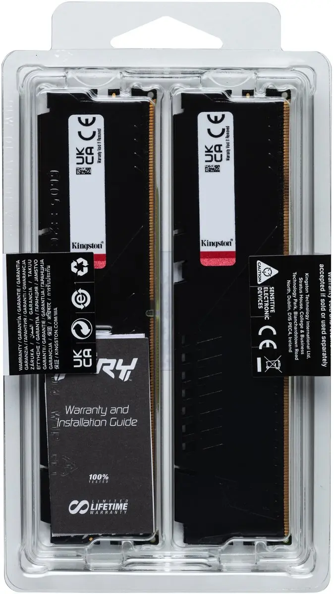 Kingston FURY Beast Black DDR5 64GB 5600MHz CL40 - 2x32GB
