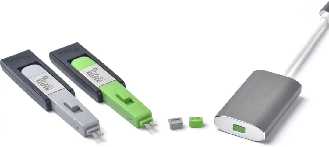 SmartKeeper MD04PKGY Mini DisplayPort Lock - 5 Stuks