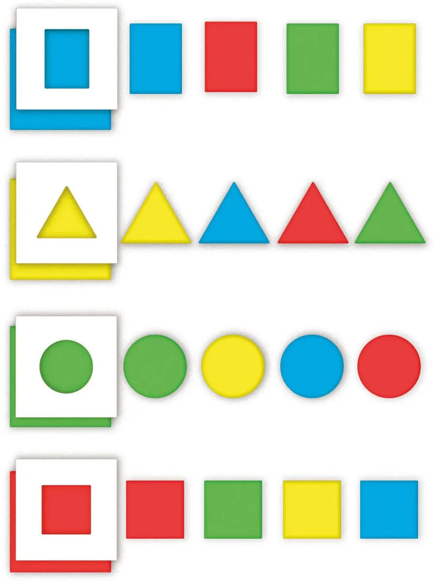Clementoni Vormen & Kleuren Puzzel 56179 - Educatief Speelgoed 2-5 jaar