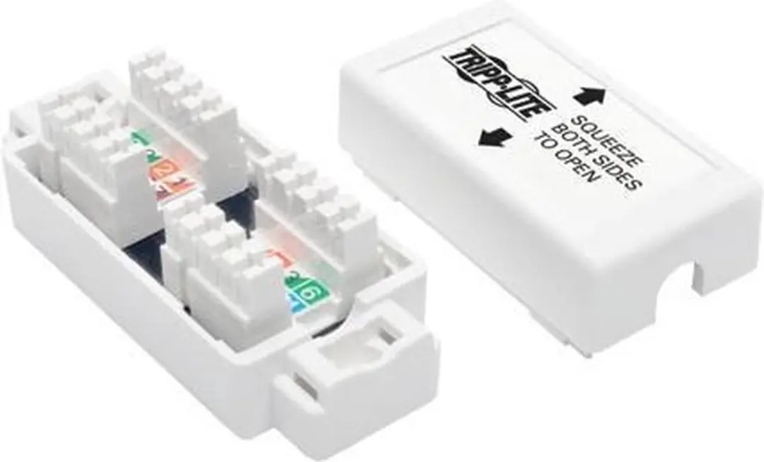 Tripp Lite N237-001 Netwerkverdeeldoos Cat5e - Wit