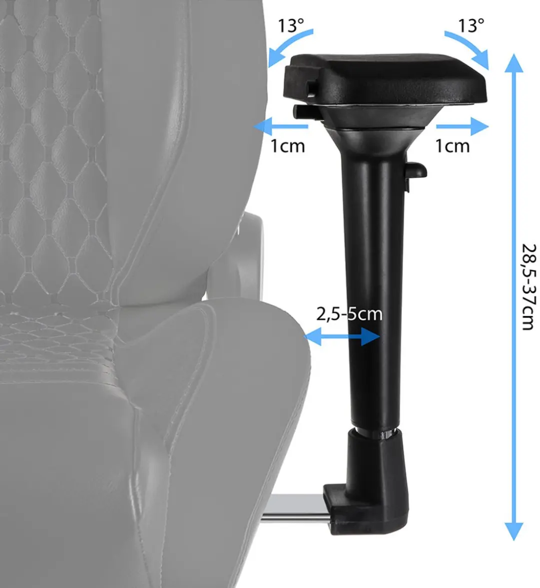 Noblechairs EPIC Real Leather Gaming Stoel - Zwart/Wit/Rood