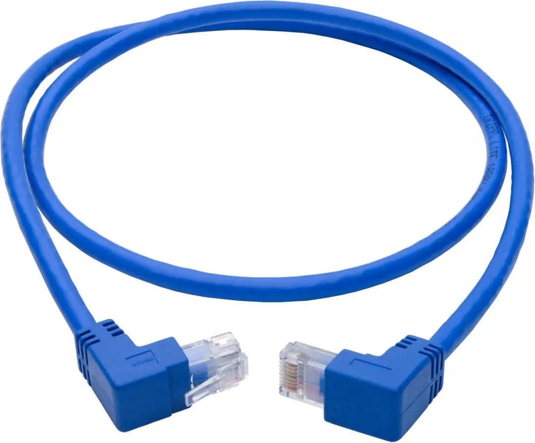 Tripp Lite N204-003-BL-UD Netwerkkabel Cat6 - 0,91m - Blauw