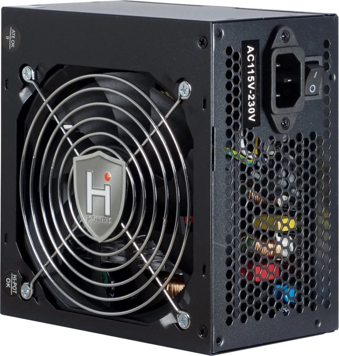 Intertech HIPOWER SP-650 650W Voeding - Zwart
