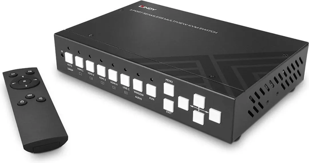 Lindy 32330 KVM-switch - Zwart