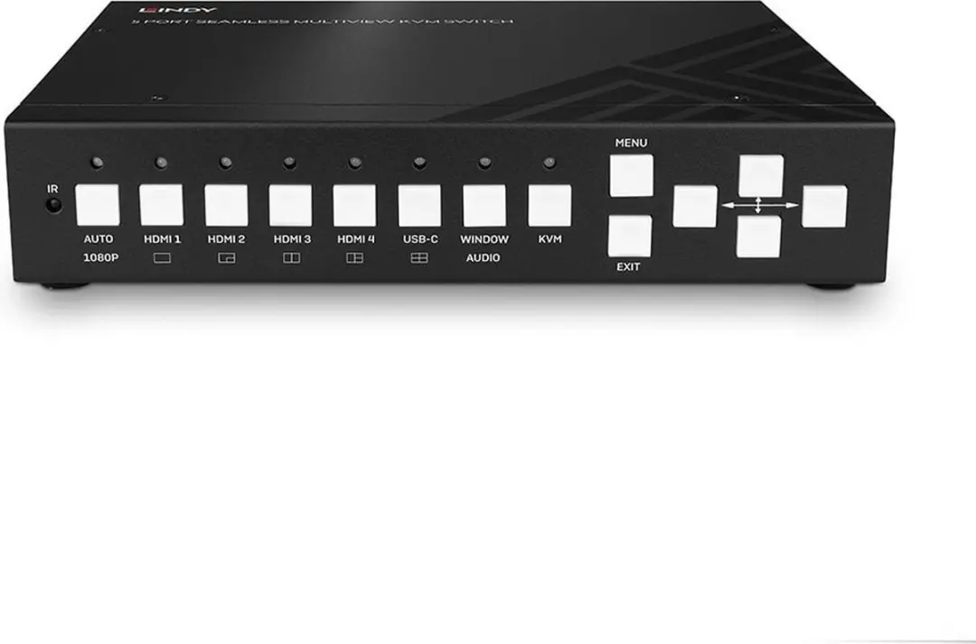 Lindy 32330 KVM-switch - Zwart - afbeelding 6 van 6
