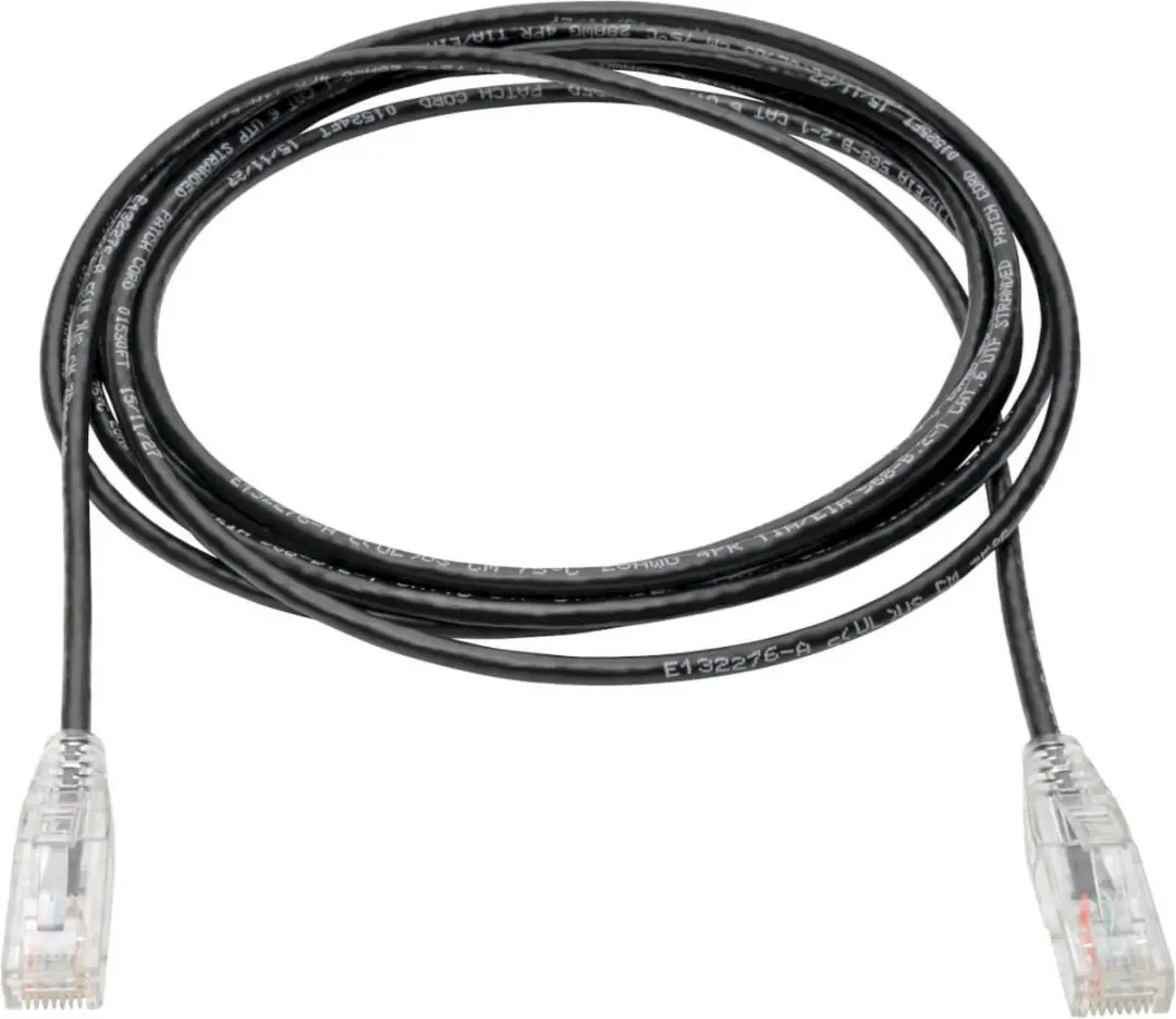 Tripp Lite N201-S15-BK Netwerkkabel Cat6 4,6m - Zwart