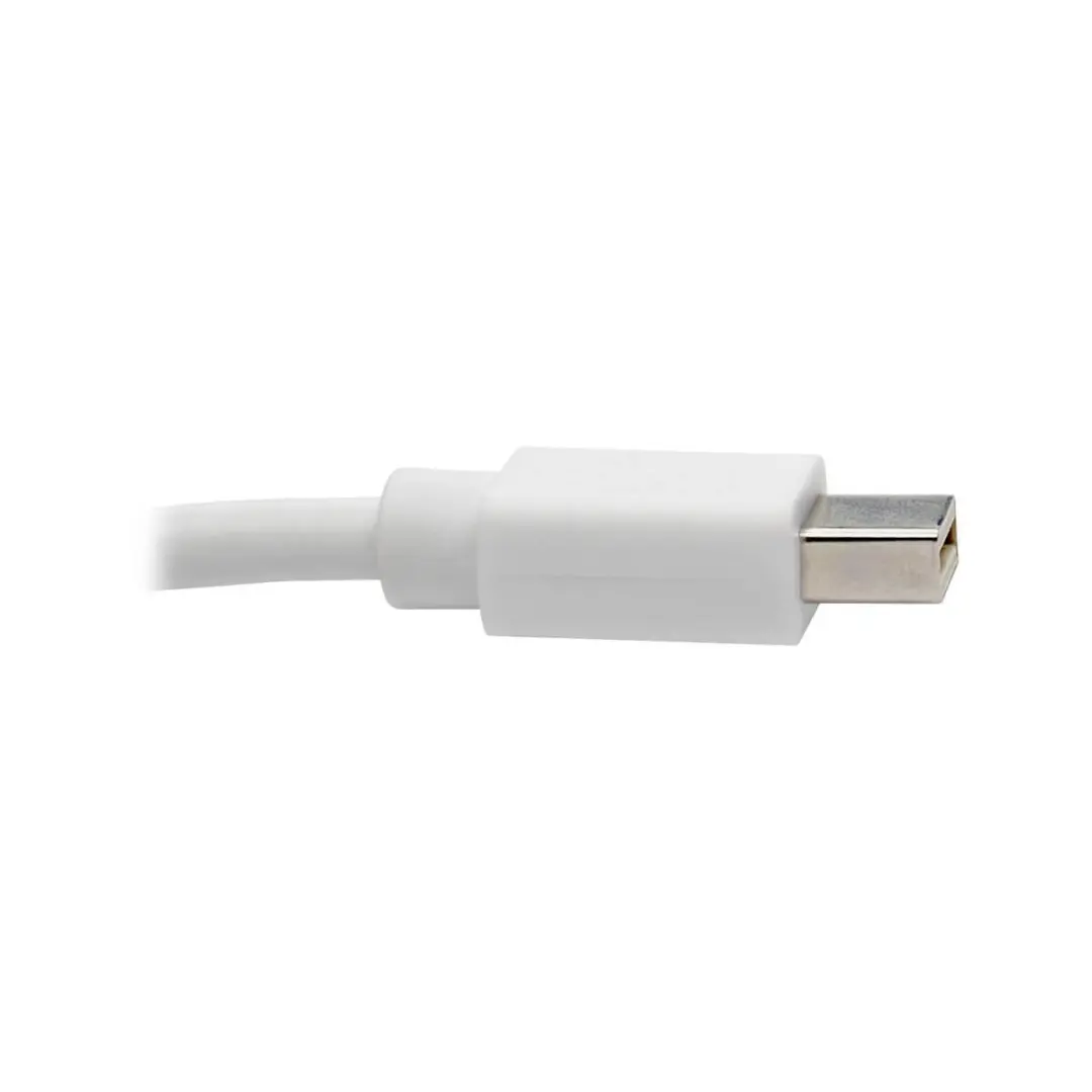 Tripp Lite P139-003-DP-V2B Mini DisplayPort naar DisplayPort Adapter - Wit