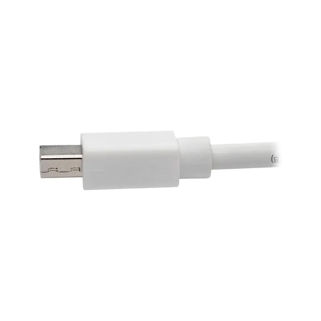 Tripp Lite P139-003-DP-V2B Mini DisplayPort naar DisplayPort Adapter - Wit