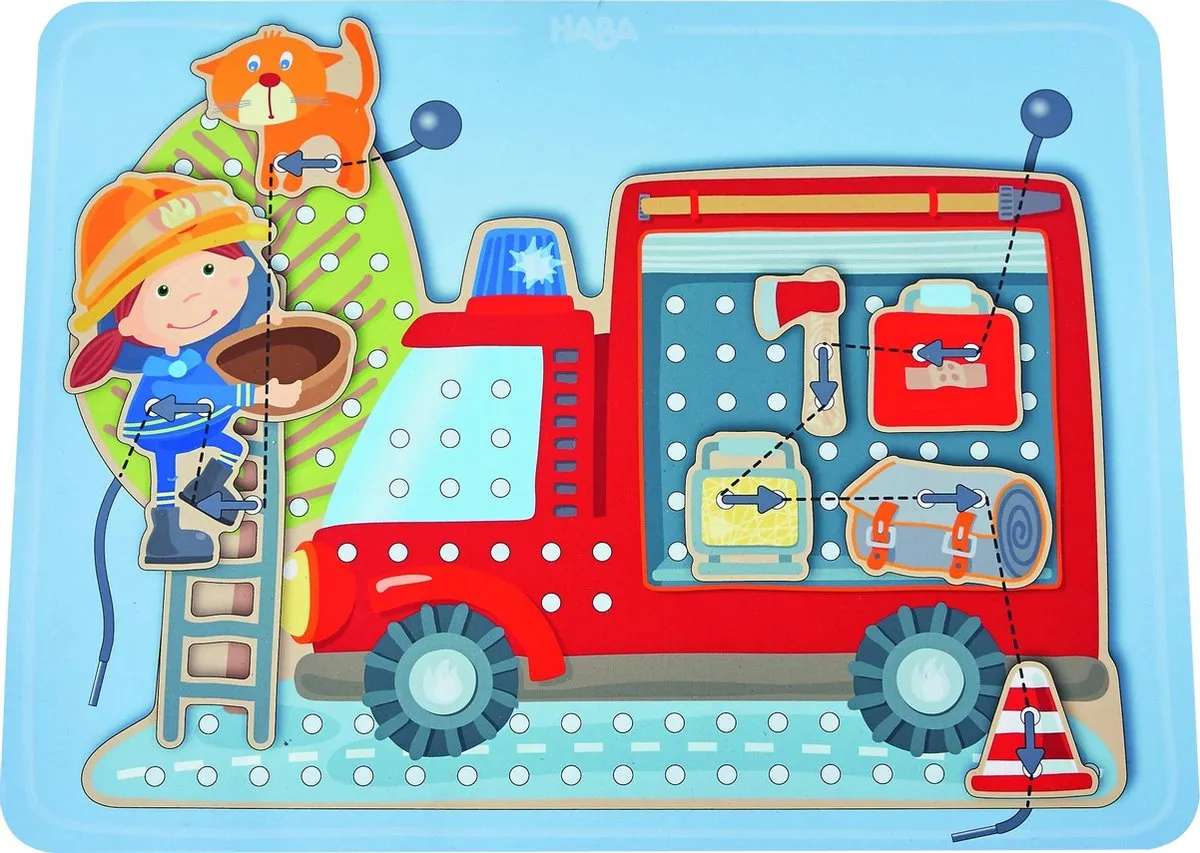 Haba Rijgspel In Actie Junior 37-delig