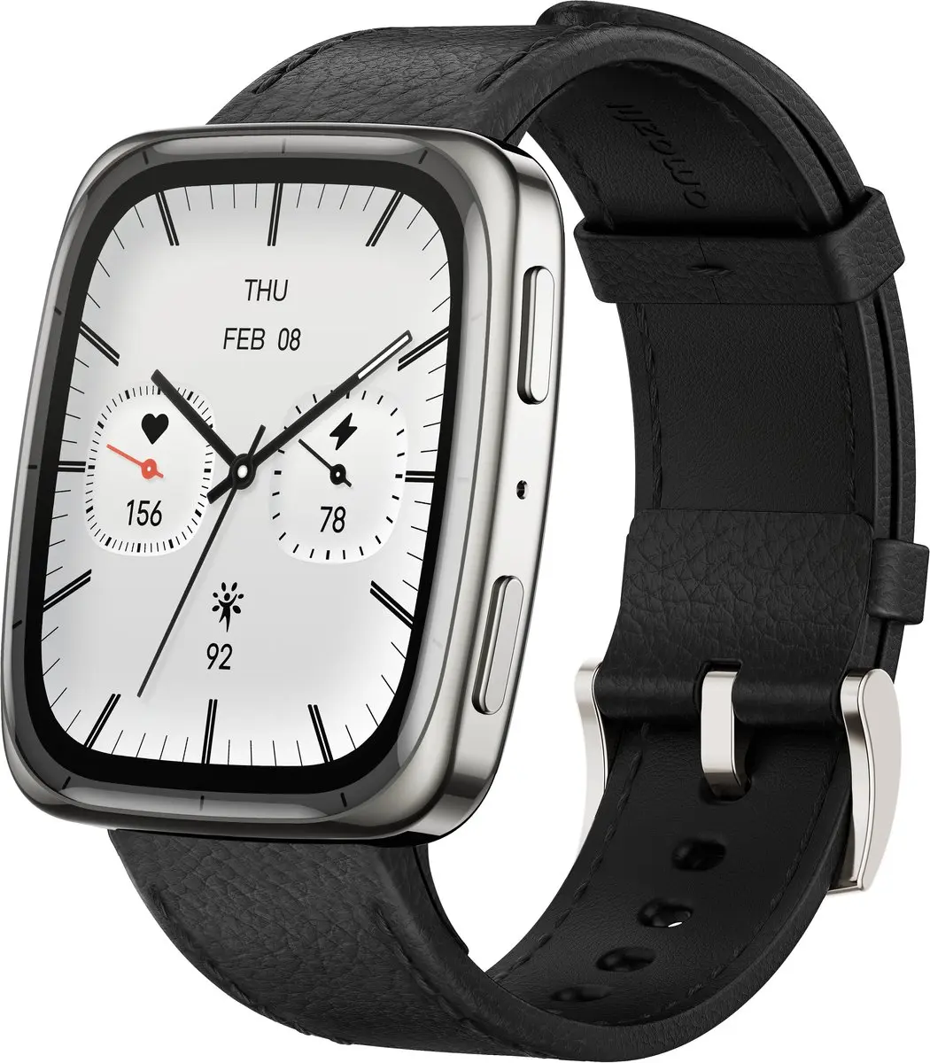 Amazfit Active 2 Square NFC - 43mm - Zwart - afbeelding 6 van 6