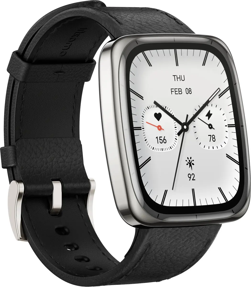 Amazfit Active 2 Square Premium NFC - 43mm - Zwart