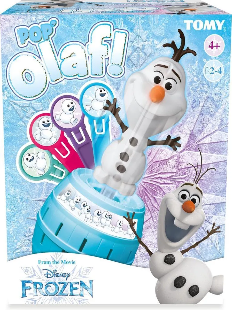 Tomy Pop Up Olaf Frozen II - Kinderspel T73038