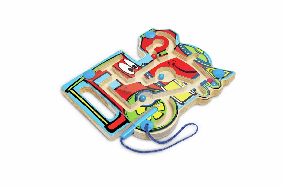 Hape Magnetische Trein Doolhof E1701 - Veelkleurig