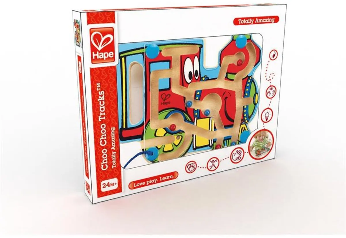 Hape Magnetische Trein Doolhof E1701 - Veelkleurig