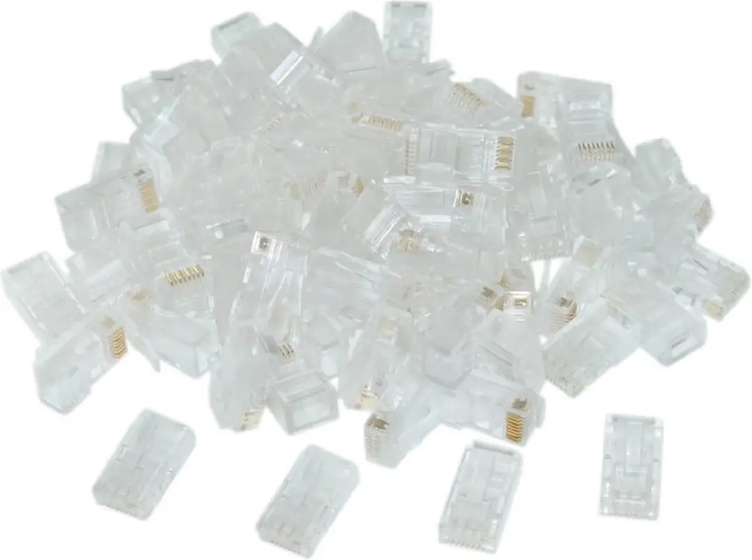 Cablexpert RJ45 Krimpconnectoren CAT5e - 100 Stuks - Transparant