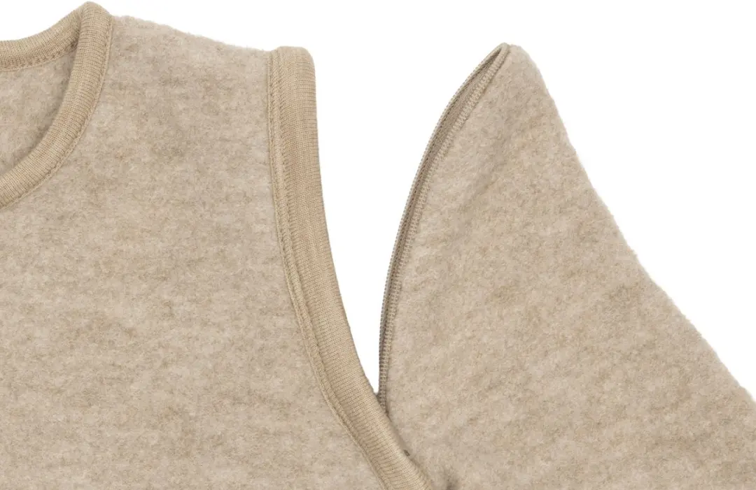 Jollein Slaapzak Rond 90cm Merino Wol Felted - Natural